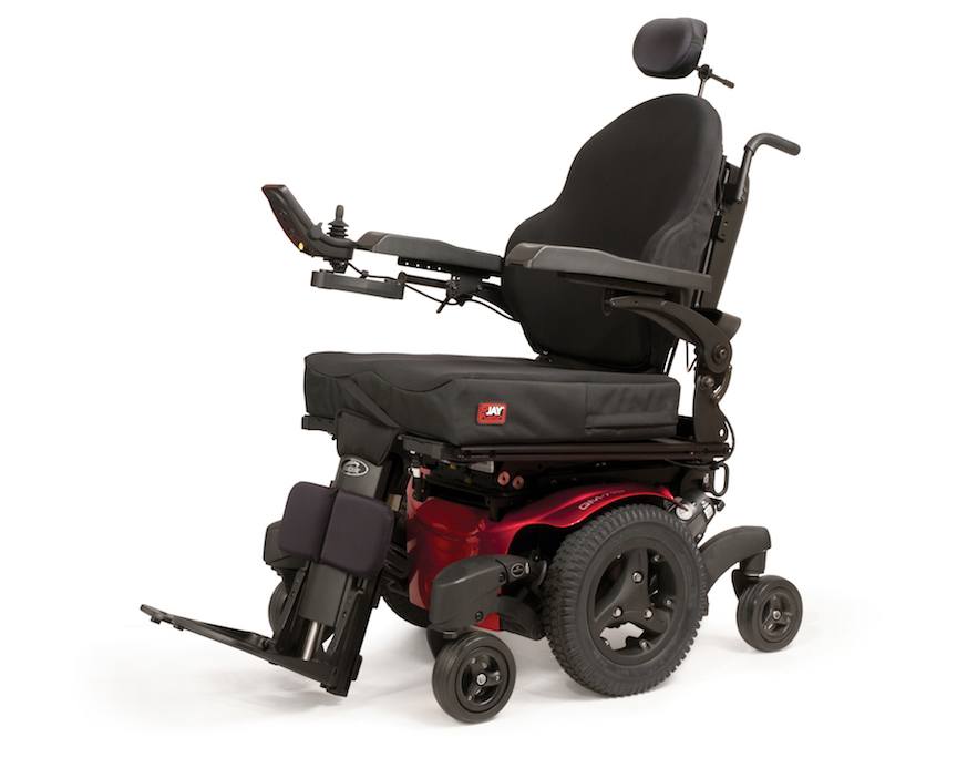 Complex Power Wheelchair - red